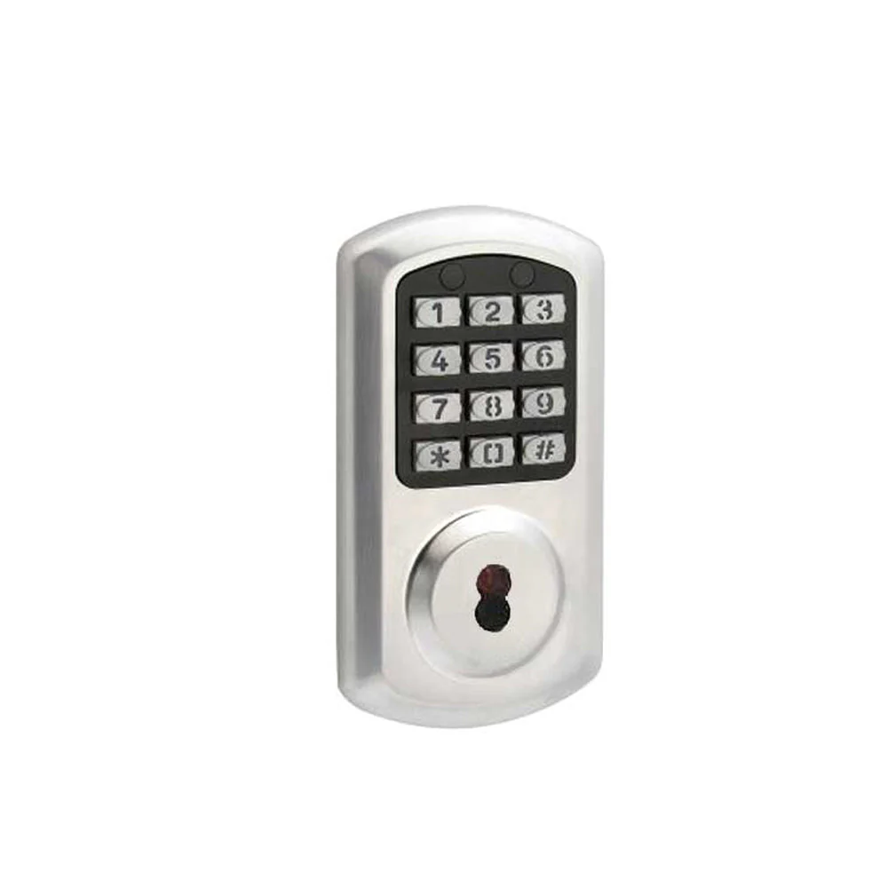 TownSteel - e-Smart-2000 - Electronic Push Button Deadbolt - SFIC - 6 Pin - Satin Chrome - Grade 2 Questions & Answers