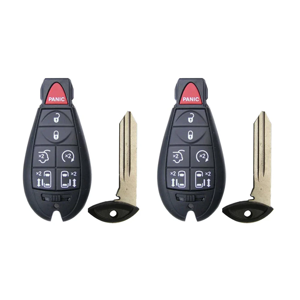 2011 - 2016 Chrysler Town & Country Smart Prox Fobik Key 7B FCC# IYZ-C01C (2 Pack) Questions & Answers