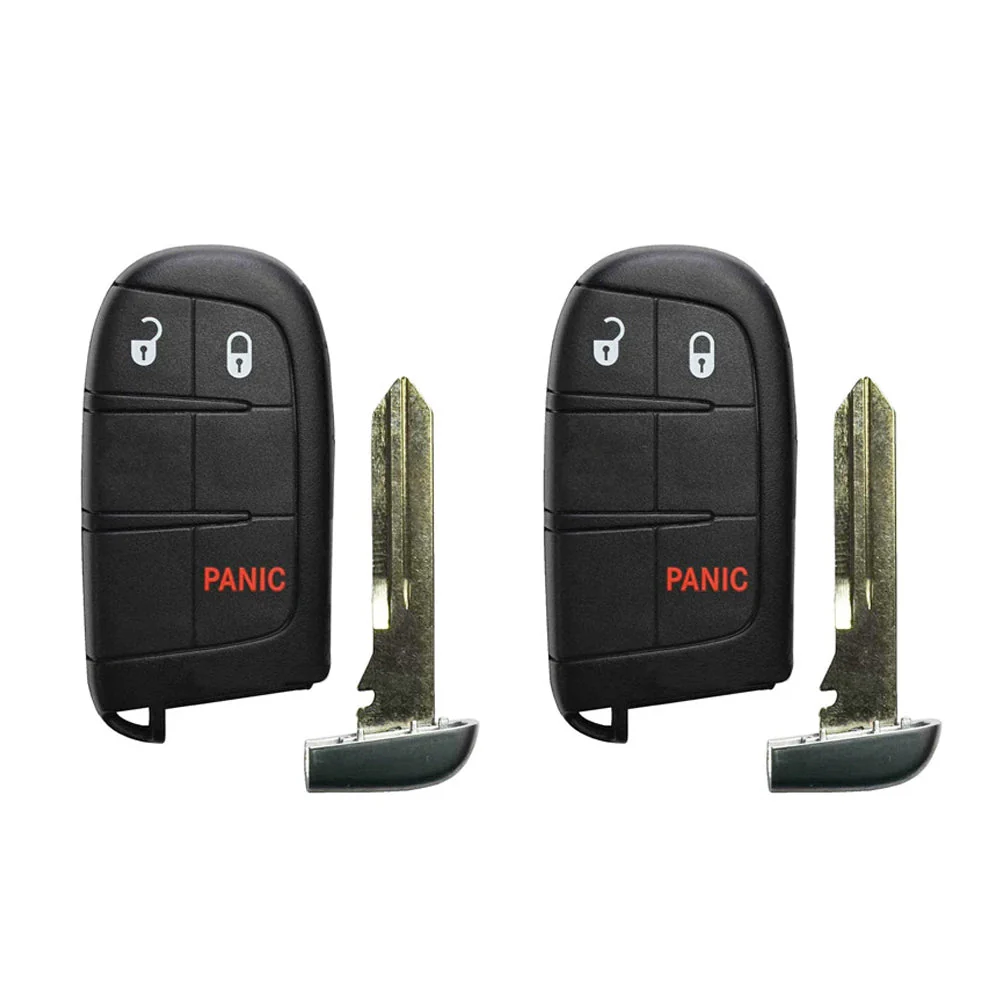 2011 - 2024 Dodge Smart Key 3B Fob FCC# M3N-40821302 - Aftermarket (2 Pack) Questions & Answers