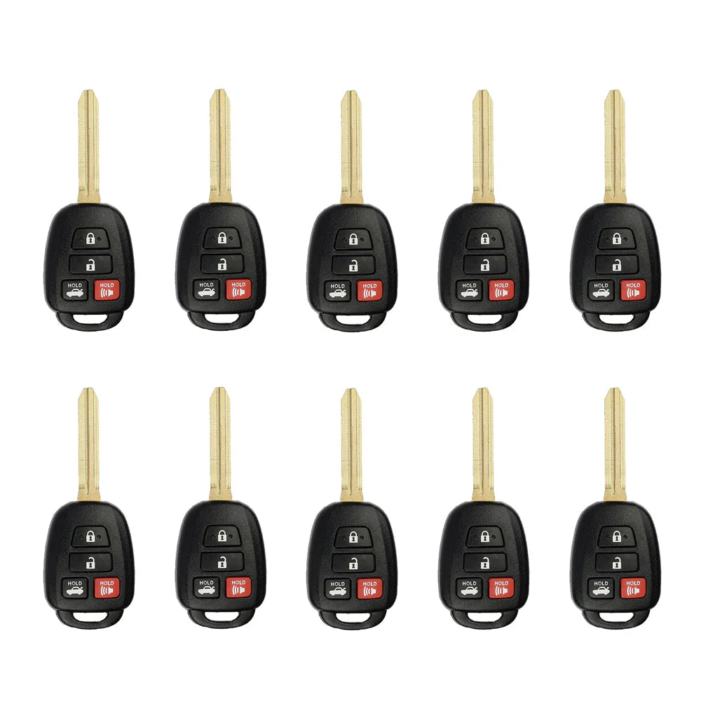 2015 - 2016 Scion FR-S Remote Head Key 4B FCC# HYQ12BEL - G Chip (10 Pack) Questions & Answers