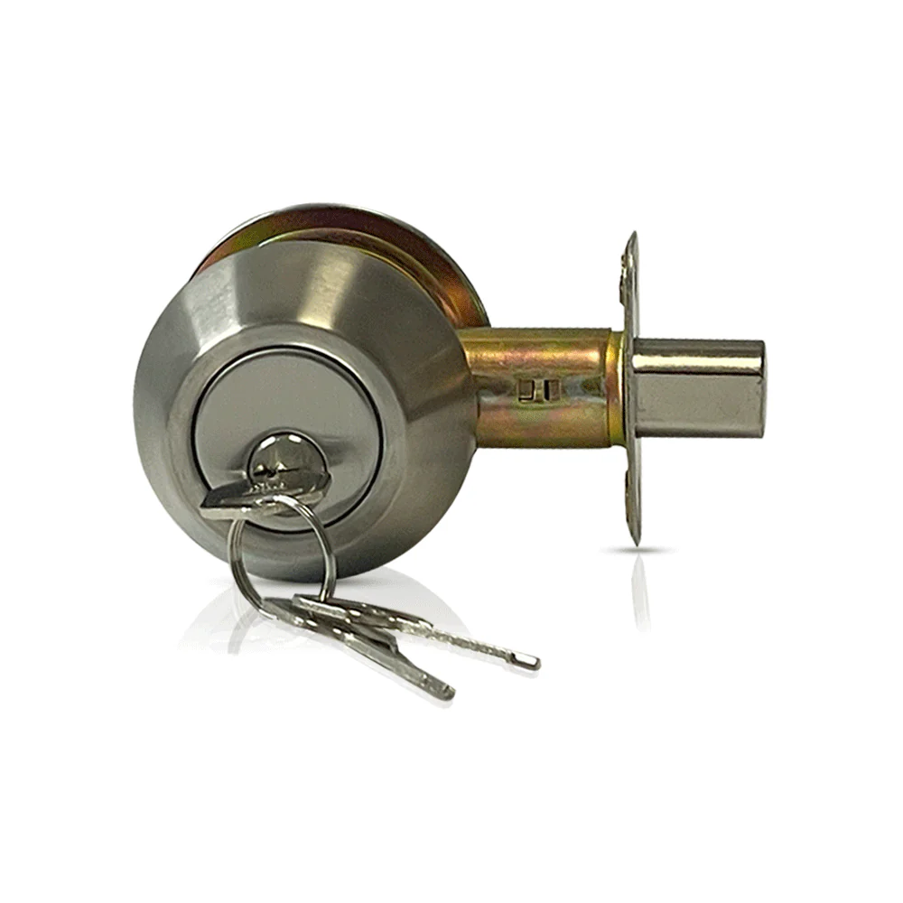 ECS HARDWARE - Durable Double Cylinder Deadbolt Lock - Stainless Steel - Grade 3 (SC1/KW1) Questions & Answers