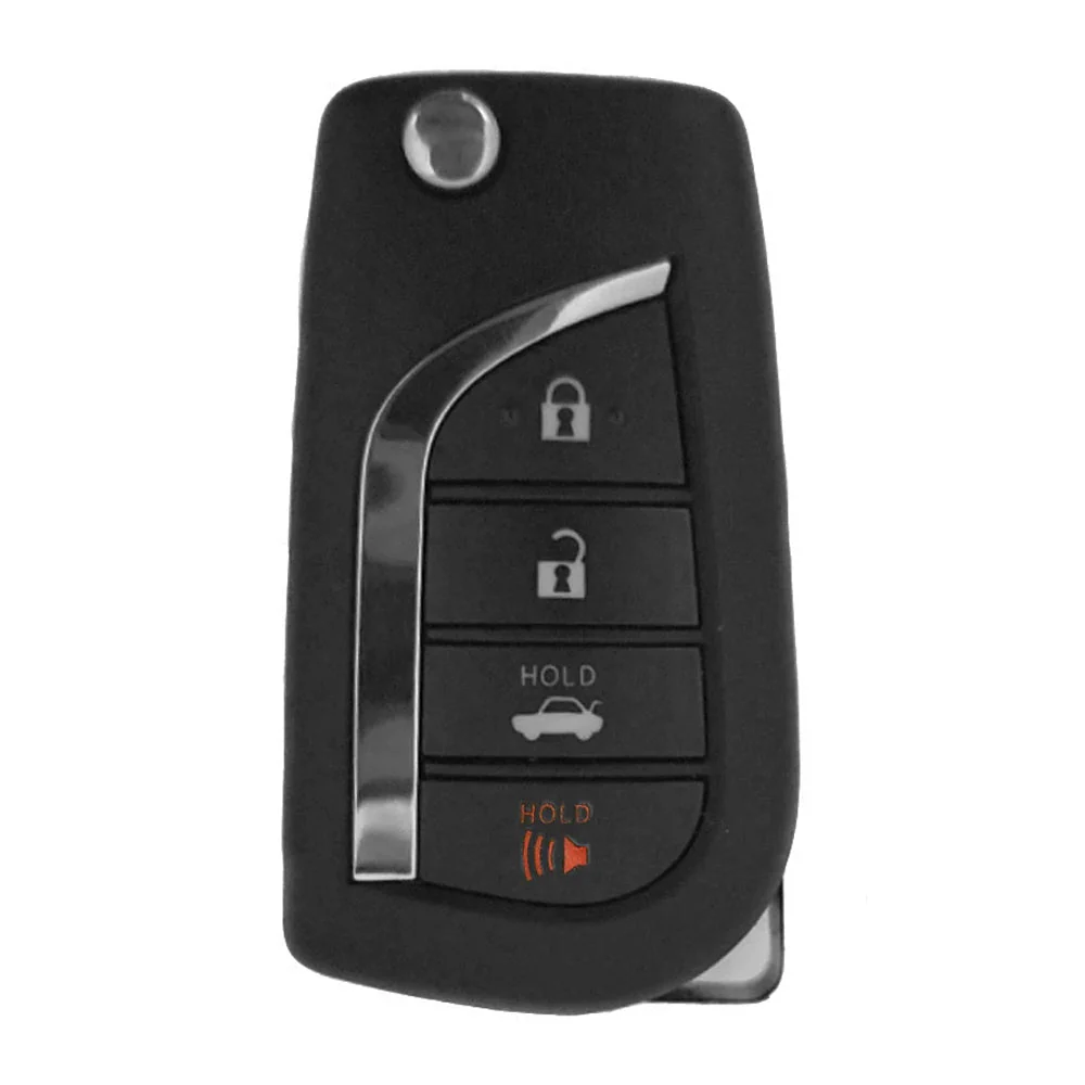 2021 Toyota Corolla Flip Key Fob 4B FCC# HYQ12BFB (Only US. Production) Questions & Answers