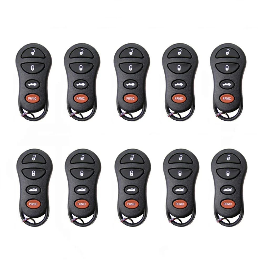 1998 - 2005 Chrysler Dodge Keyless Entry 4B Fob FCC# GQ43VT9T (10 Pack) Questions & Answers