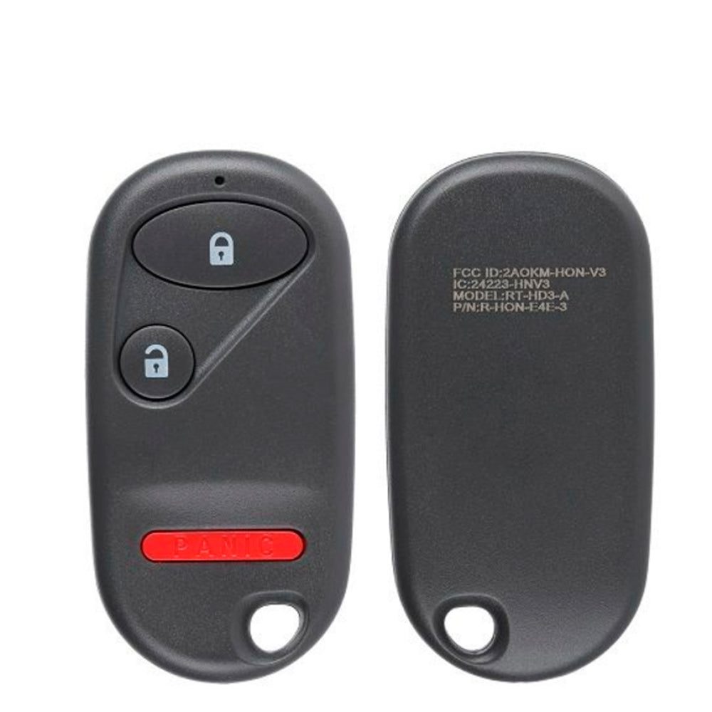 2000 - 2006 Honda Insight Keyless Entry 3 Buttons FCC# E4EG8DJ - 72147-S3Y-A01 Questions & Answers