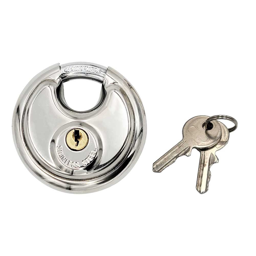 ECS HARDWARE - Discus Padlock 60mm - Stainless Steel Questions & Answers