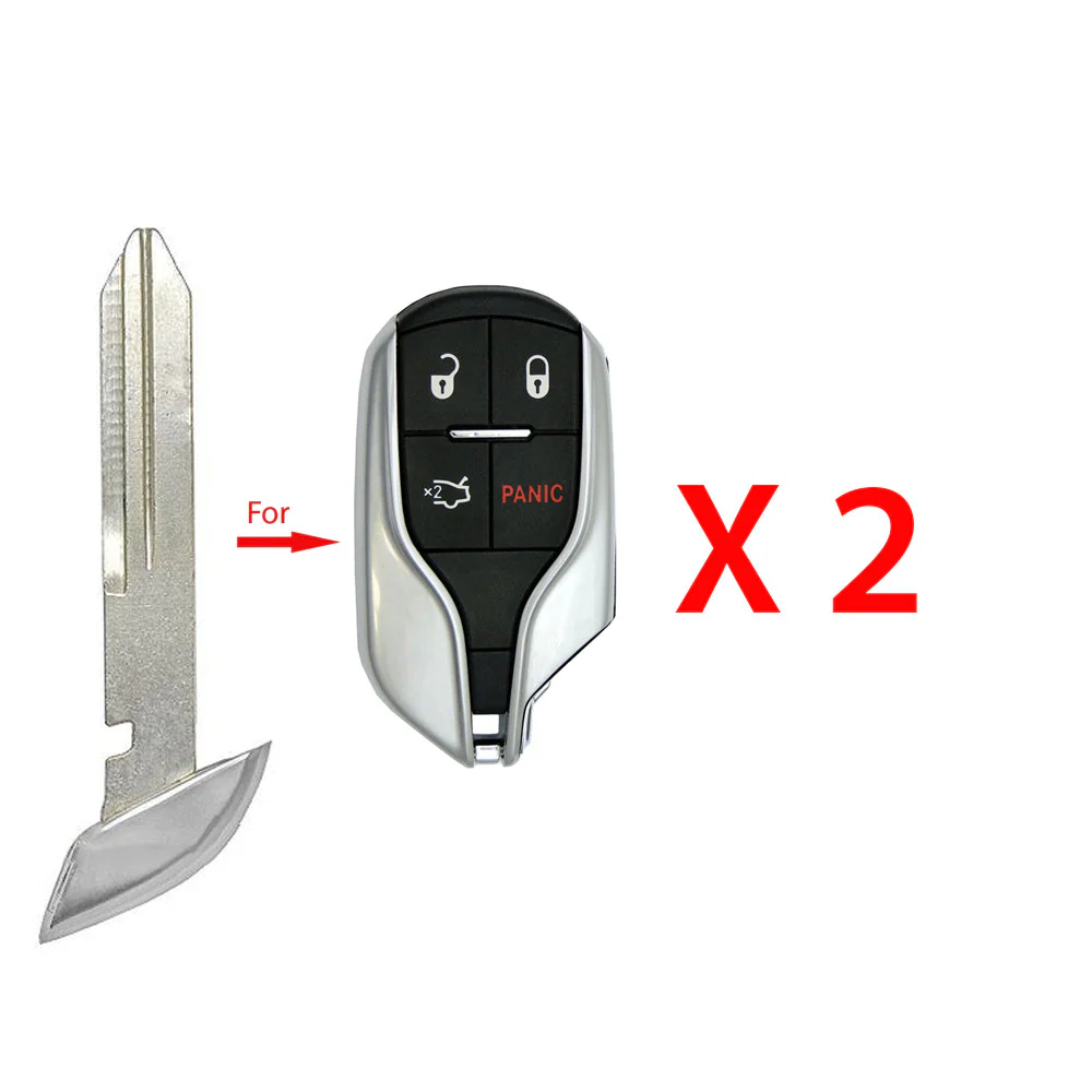 2014 - 2020 Maserati Emergency Key - Y171 (2 Pack) Questions & Answers