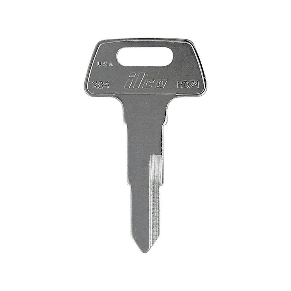 I am looking for a key for my Honda motorcycle....My key code is B50........I have a duplicate Ilco blank HD74