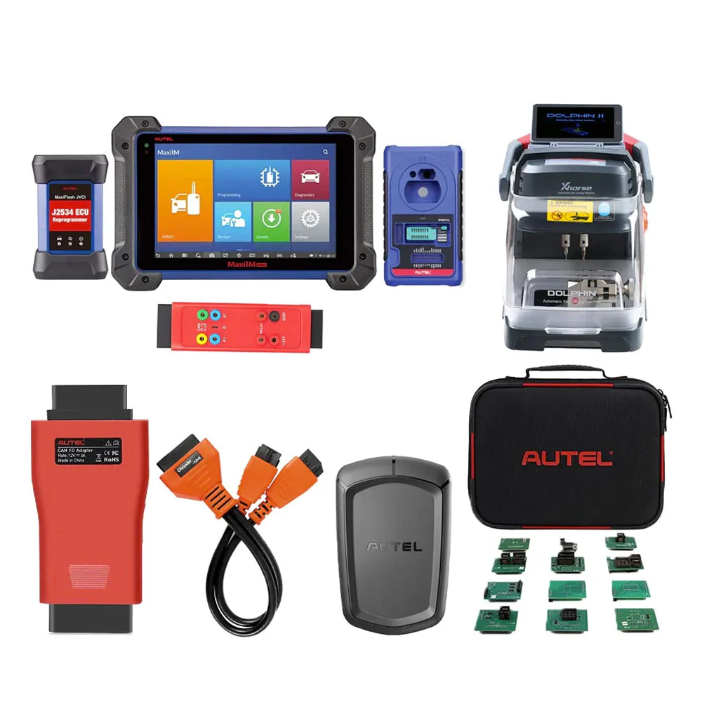 Autel MaxiIM IM608 Pro Key Programming Tools (USA Version) & Xhorse XP-005L New Dolphin II Bundle with Autel G-BOX2, APB112, IMKPA, Autel CAN FD Adapter and Chrysler 12+8 Cable Adaptor Questions & Answers