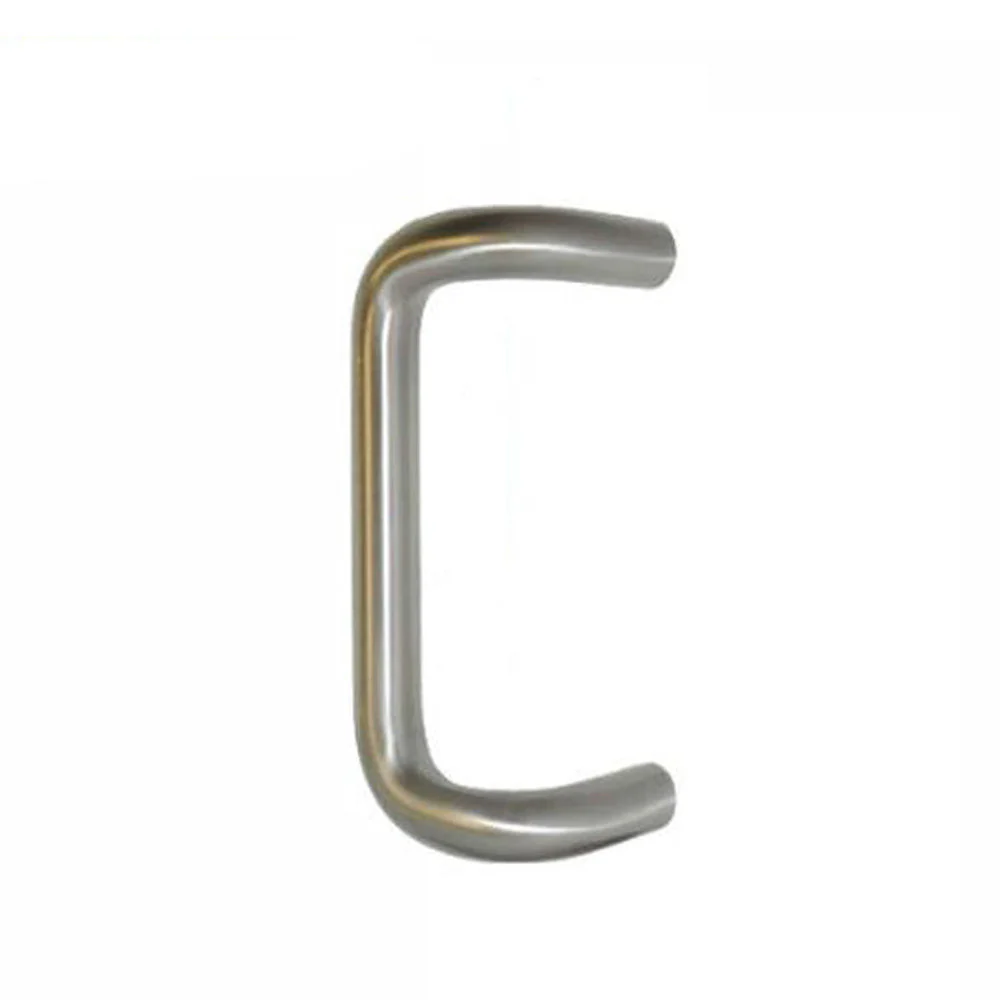 Don-Jo - 1151 - Offset Round Door Pull - 10" CTC - 628 - Satin Aluminum Questions & Answers