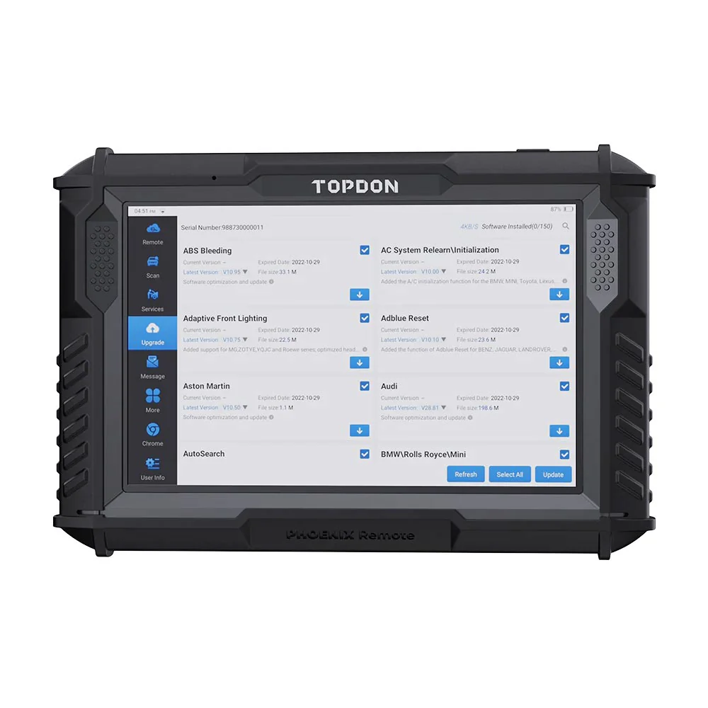 TOPDON PHOENIX REMOTE - Automotive Diagnostic Scanner Questions & Answers