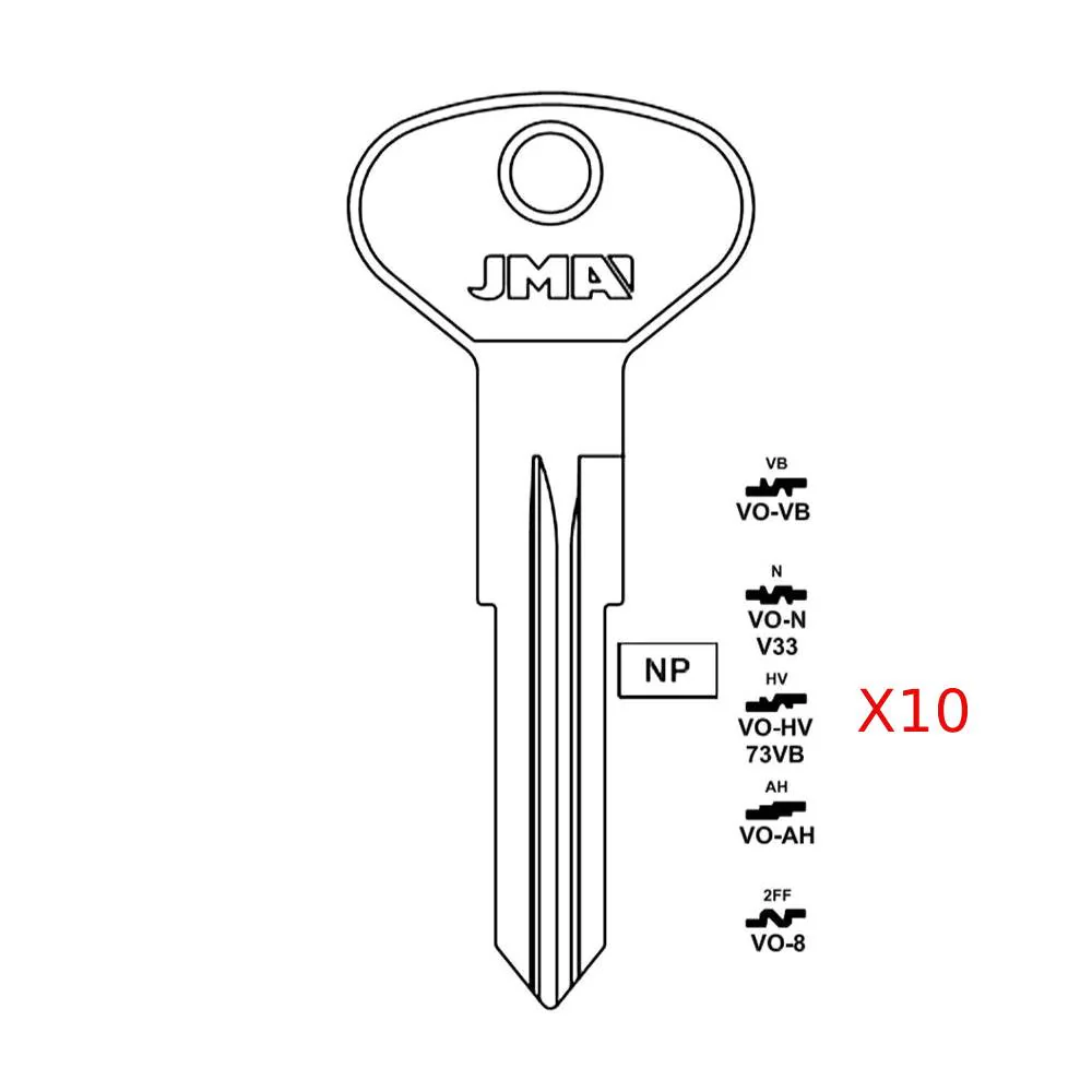 VW Key Blank -X110 / VO-N (Packs of 10) Questions & Answers