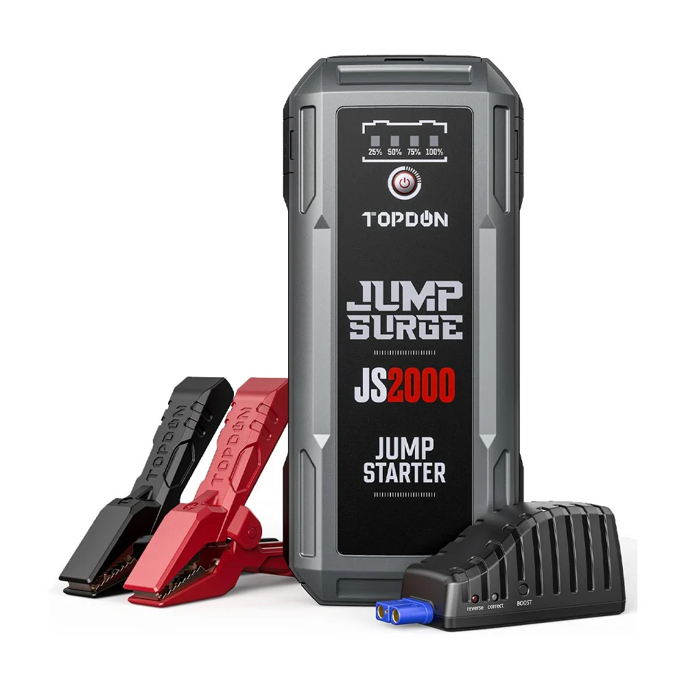 TOPDON JumpSurge2000 Power Bank and Jump Starter for 12V Battery Vehicles Questions & Answers