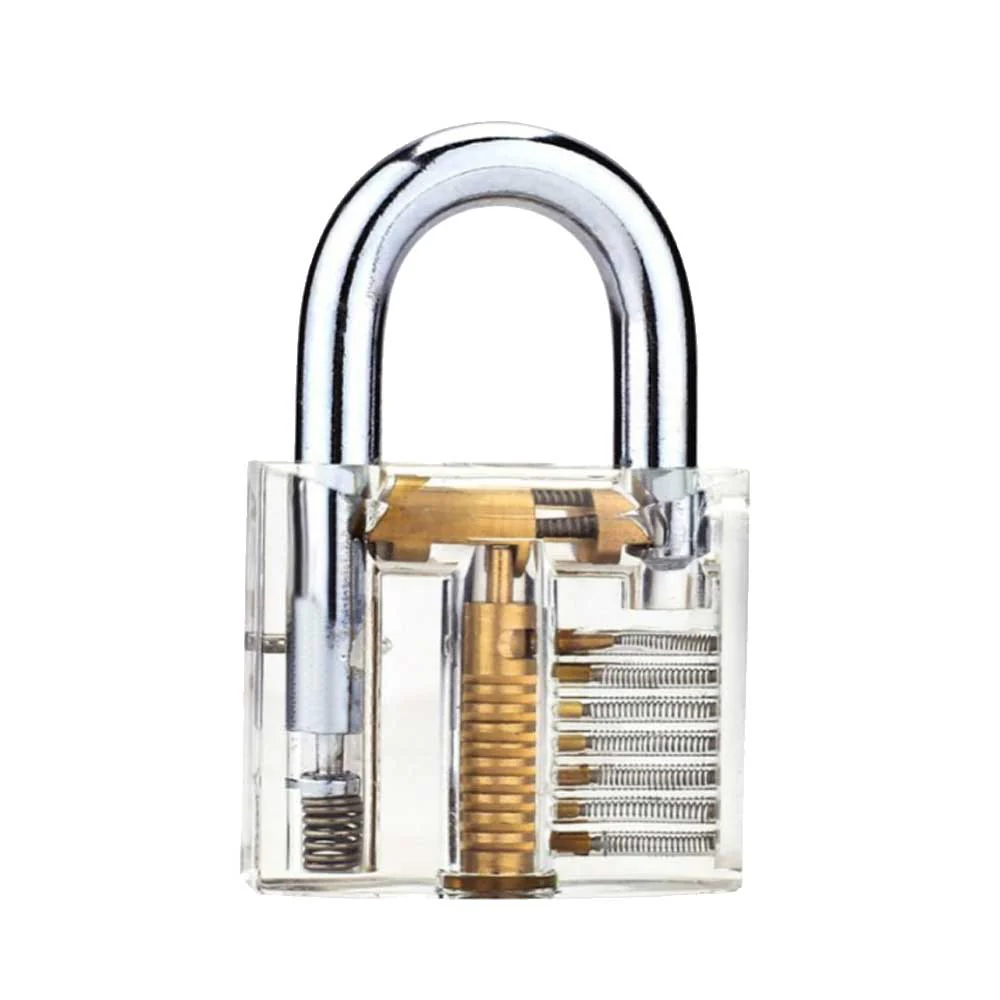 Transparent Visible Padlock Practice Lock Questions & Answers