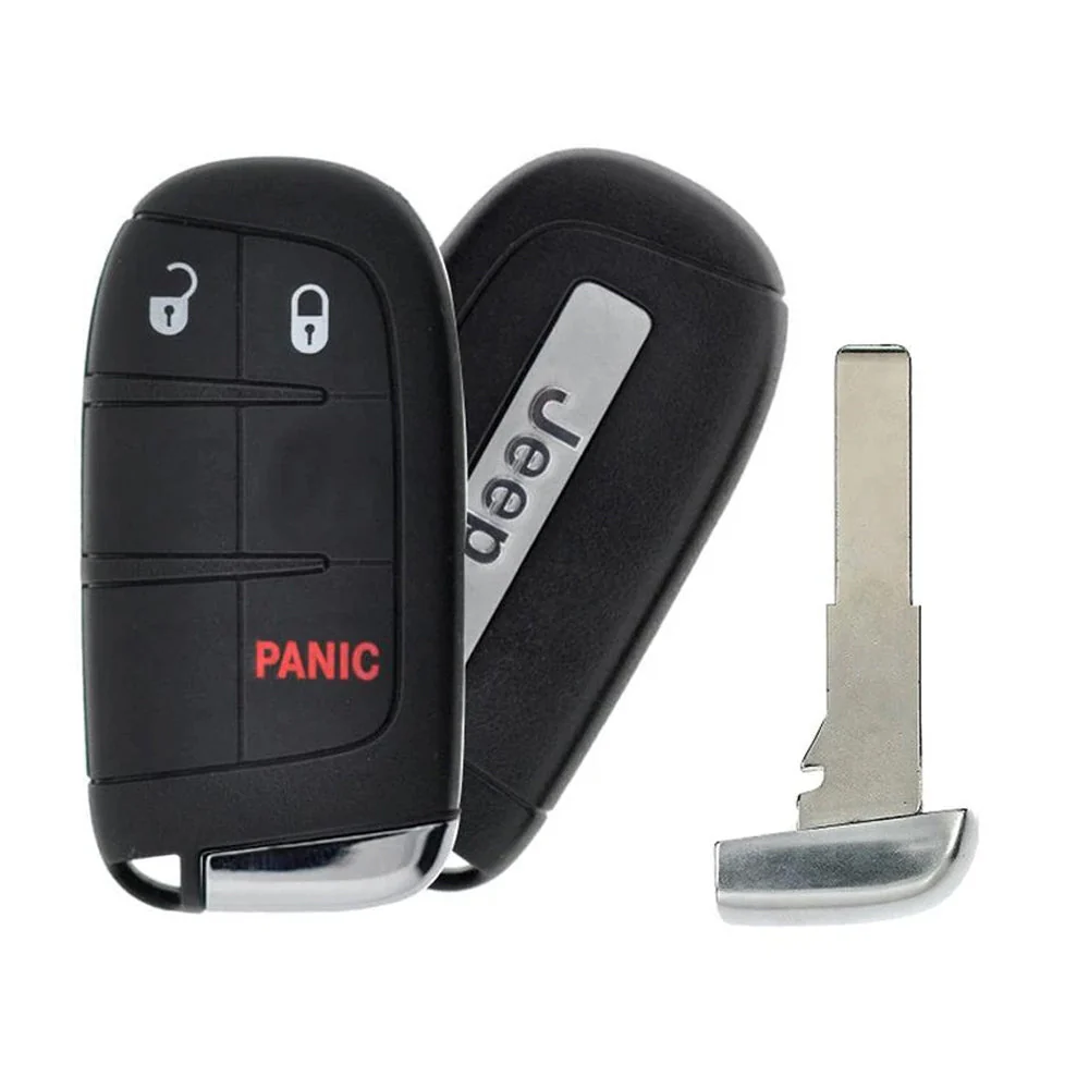 2017 - 2024 Jeep Compass Smart Key 3B Fob FCC# M3N-40821302 Questions & Answers