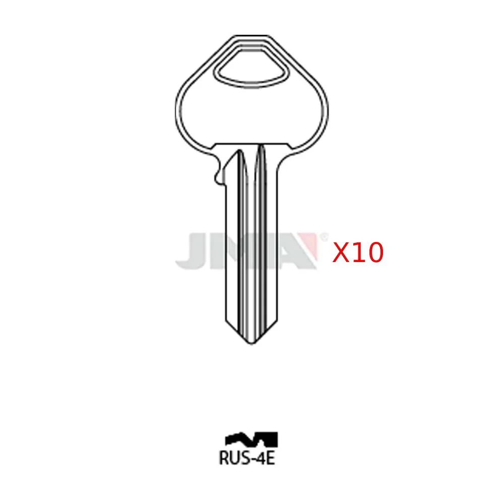 JMA RUS-4E / RU45 / 1011D1 5-Pin Corbin Russwin Key Brass (Pack of 10) Questions & Answers