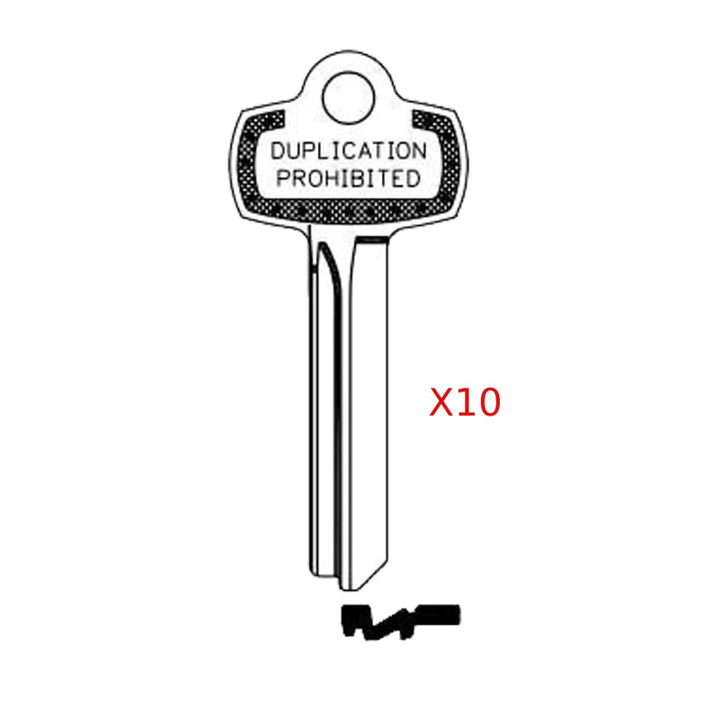 JMA BES-9DS Best IC Core Keys - 1A1K1 - BEST "K" - Keyway - Dupl Prohibit (Pack of 10) Questions & Answers