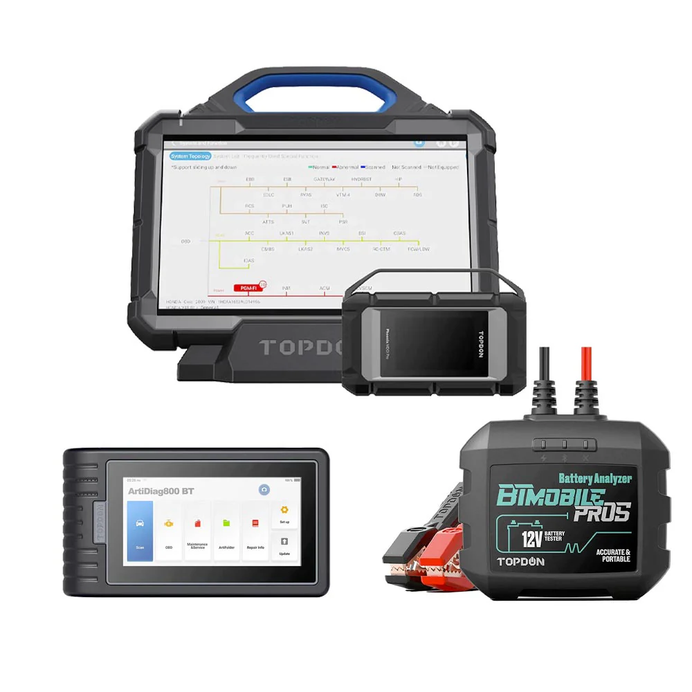 TOPDON PHOENIX MAX - Newest Cutting-edge Automotive Diagnostic Scanner + ARTIDIAG 800 BT & BTMOBILE PROS Questions & Answers