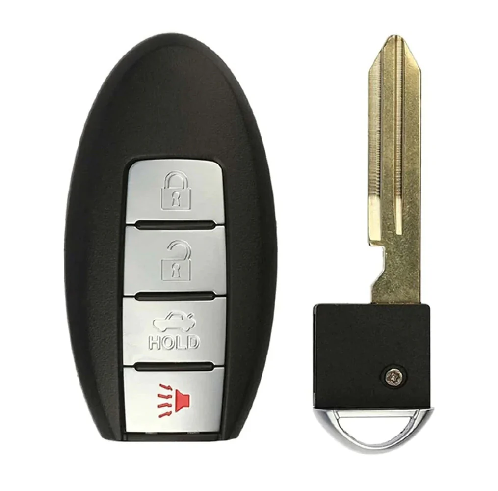 2016 Nissan Leaf Smart Key 4 Buttons Fob FCC# CWTWB1U840 - Aftermarket Questions & Answers