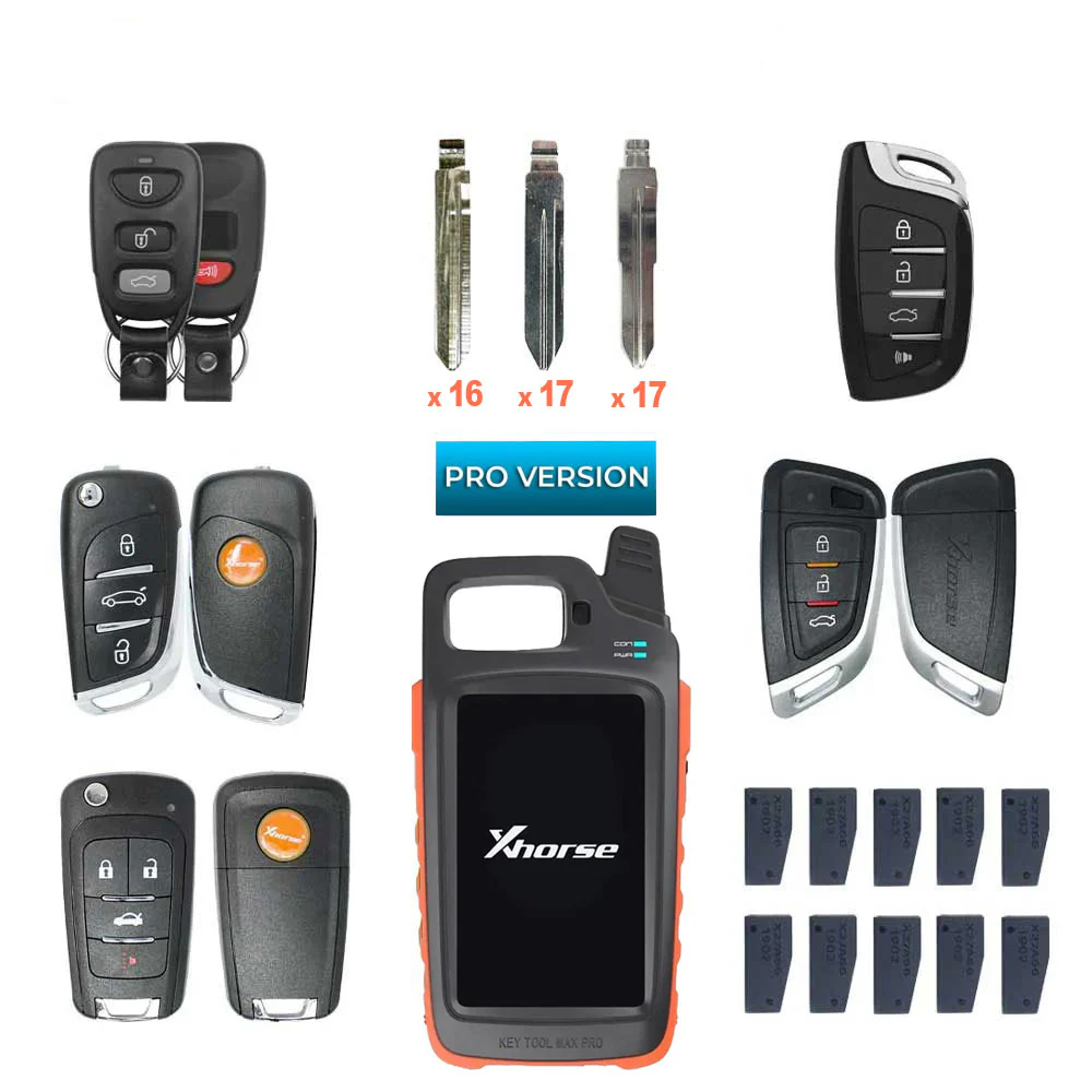 Xhorse VVDI Key Tool MAX PRO & Universal Remote Key w/ Super Chips & Blades - Starter Pack Questions & Answers