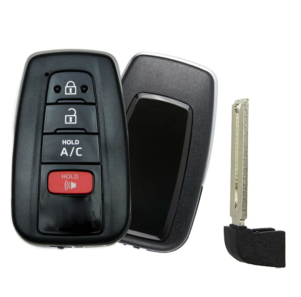 2020 Toyota Prius Prime Smart Key 4 Buttons FCC# HYQ14FBE - Aftermarket Questions & Answers