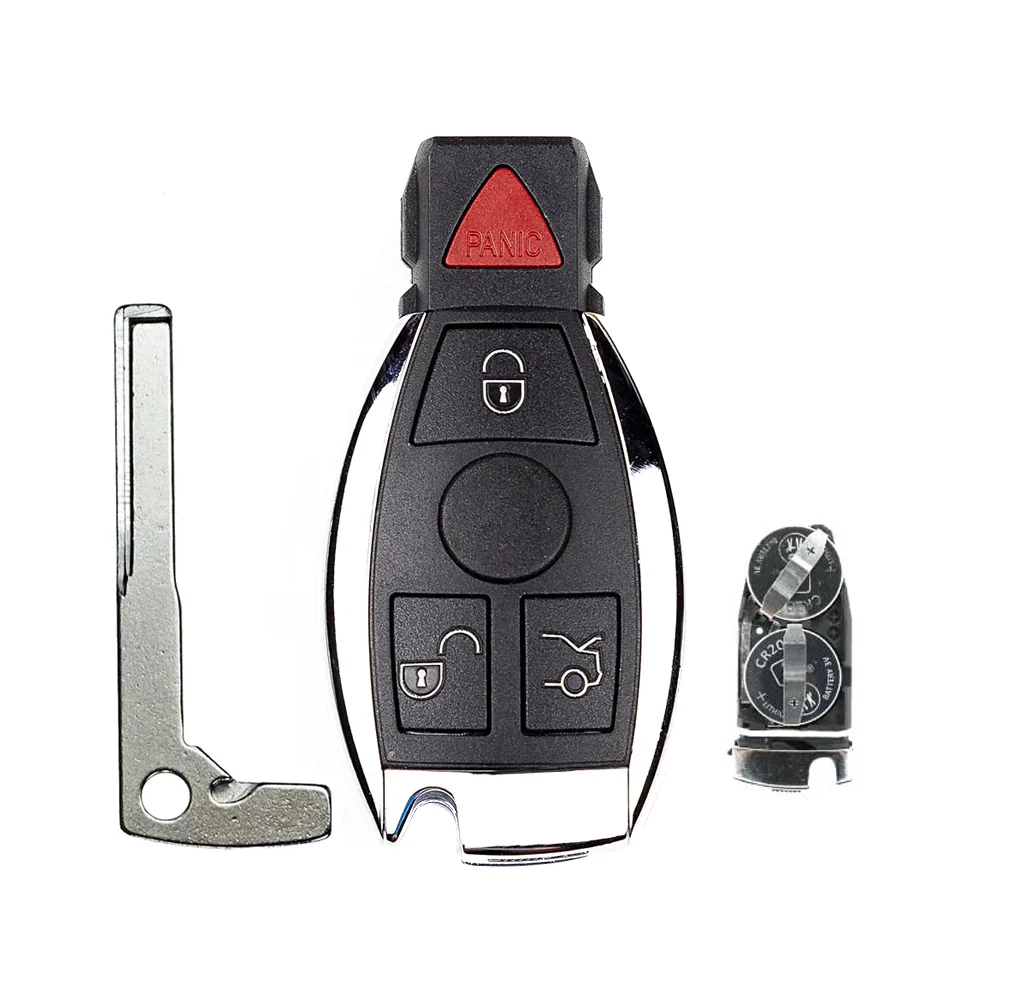 1997 - 2014 Mercedes Benz Smart Key 4B W/ Panic FCC# IYZ-3312 (Dual Battery) - Aftermarket Questions & Answers