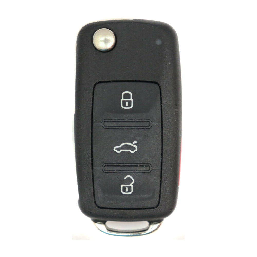 2004 - 2008 Volkswagen Touareg Flip Key Fob PEPS 4B FCC# KR55WK45032 - 3D0-959-753-T - Aftermarket Questions & Answers
