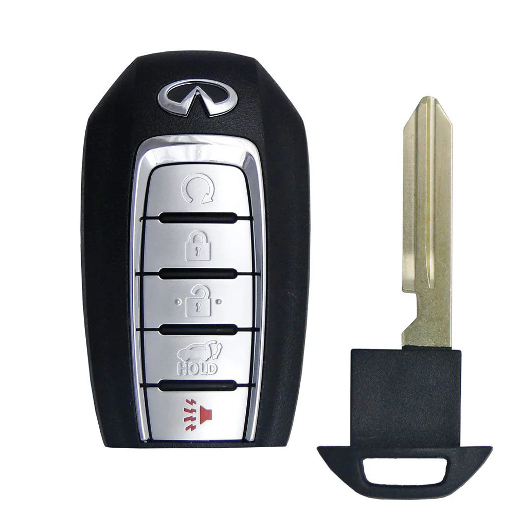 2020 - 2022 Infiniti QX50 QX55 Smart Key 5 Buttons W/ Hatch & Starter Key Fob FCC# KR5TXN1 Questions & Answers