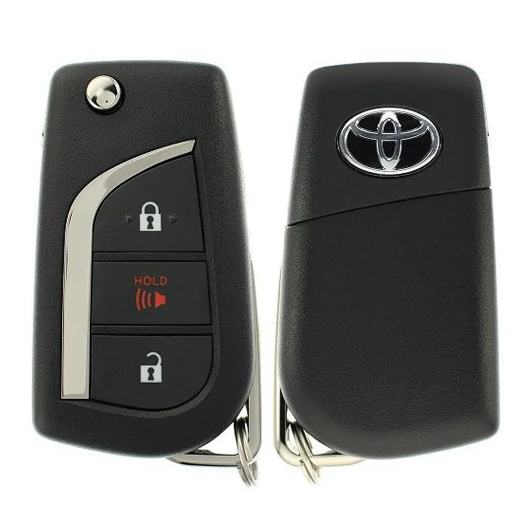 2020 2021 Toyota C-HR Flip Key Fob 3 Buttons FCC# M0ZB3F2F2L Questions & Answers