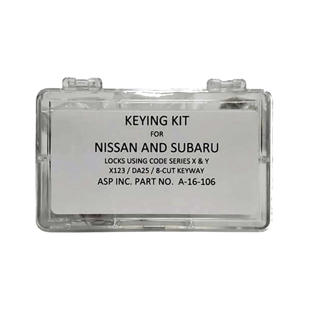 1982 - 2011 ASP Subaru/Infinity/Nissan Keying Tumbler Kit (A-16-106) Questions & Answers