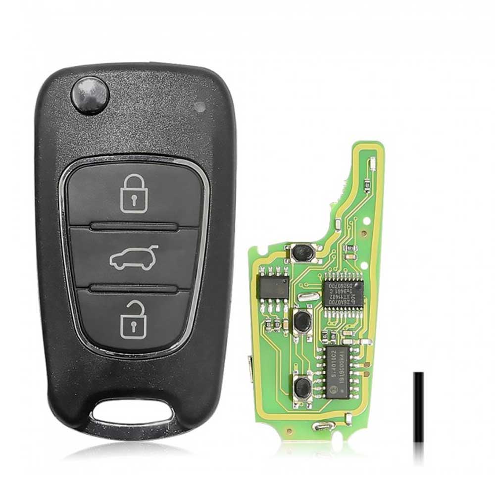 Xhorse XNHY02EN Wireless Universal Remote for VVDI Key Tool - Hyundai Style 3B Questions & Answers