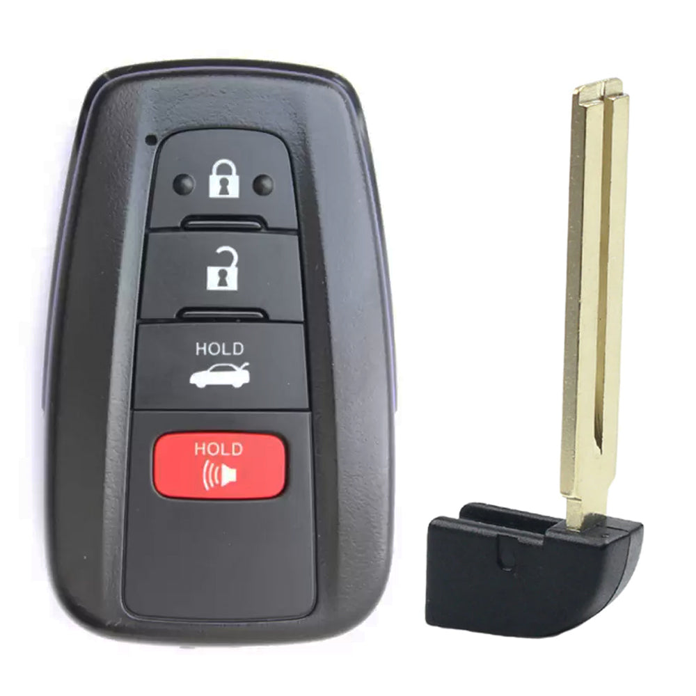 2023 Toyota Camry Smart Key 4B Fob FCC# HYQ14FLA HYQ14FBC - 89904-06200 - Aftermarket Questions & Answers