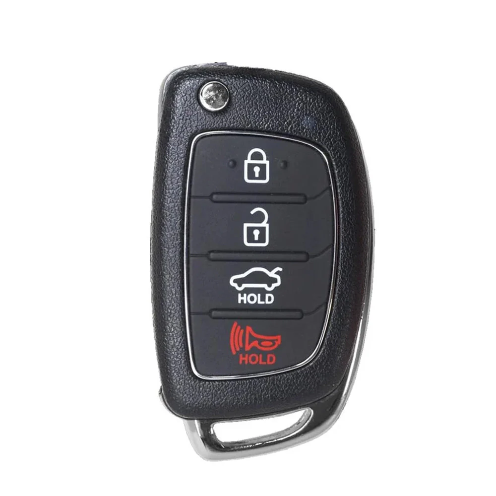 2016 Hyundai Sonata Flip Key Fob 4B FCC# TQ8-RKE-4F16 Questions & Answers