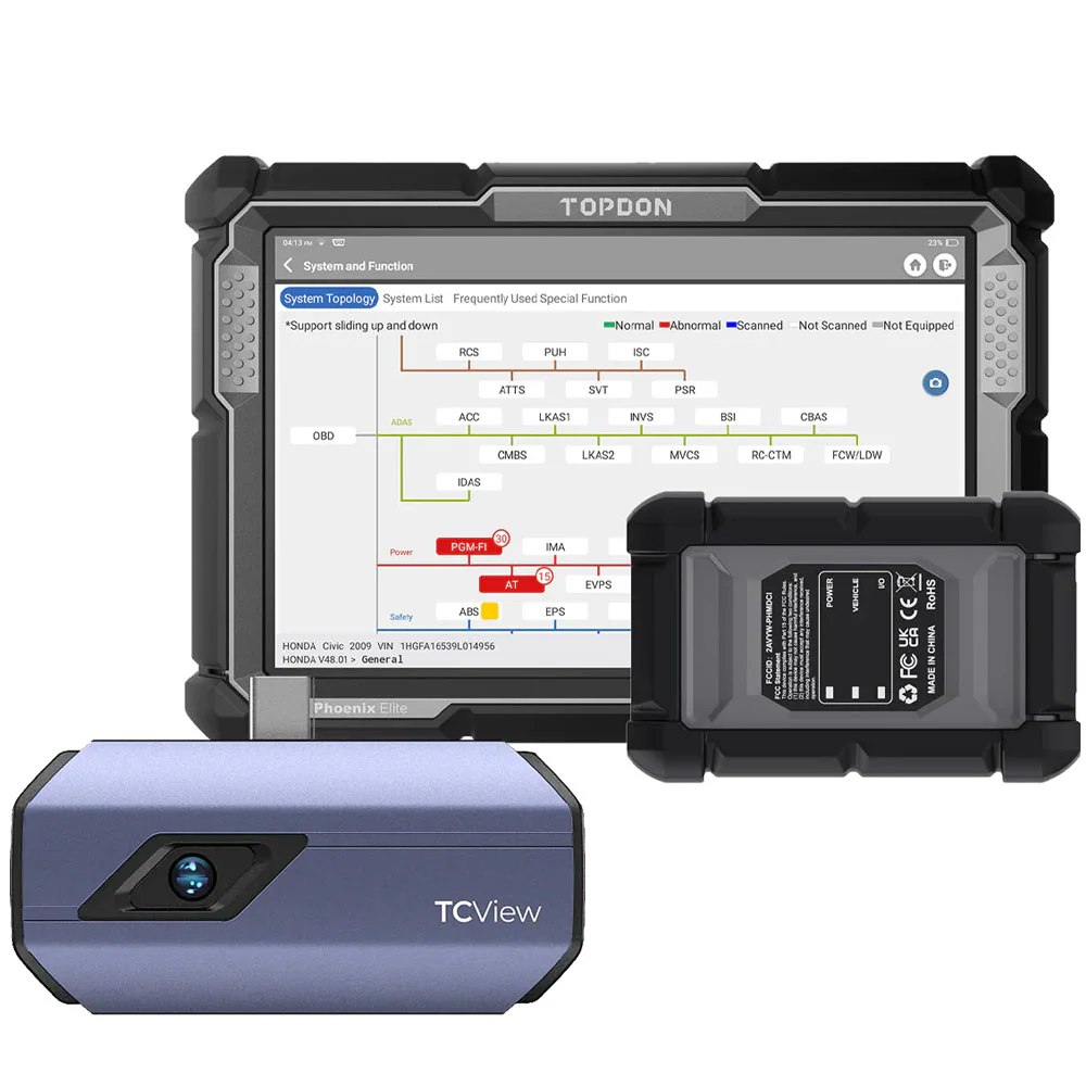 TOPDON - Phoenix Elite Professional Diagnostic Scanner with TC001 Questions & Answers