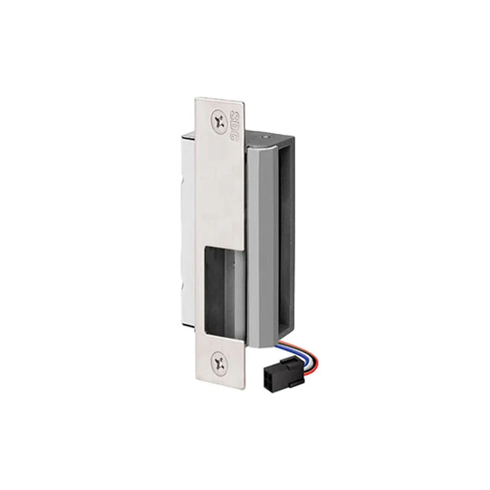SDC - 55-BU - Uniflex Heavy Duty Electric Strike Body and Faceplate Compatible with Motise Locksets and Exit Mortise Devices - 12/24VDC - Grade 1 - Satin Stainless Steel Questions & Answers
