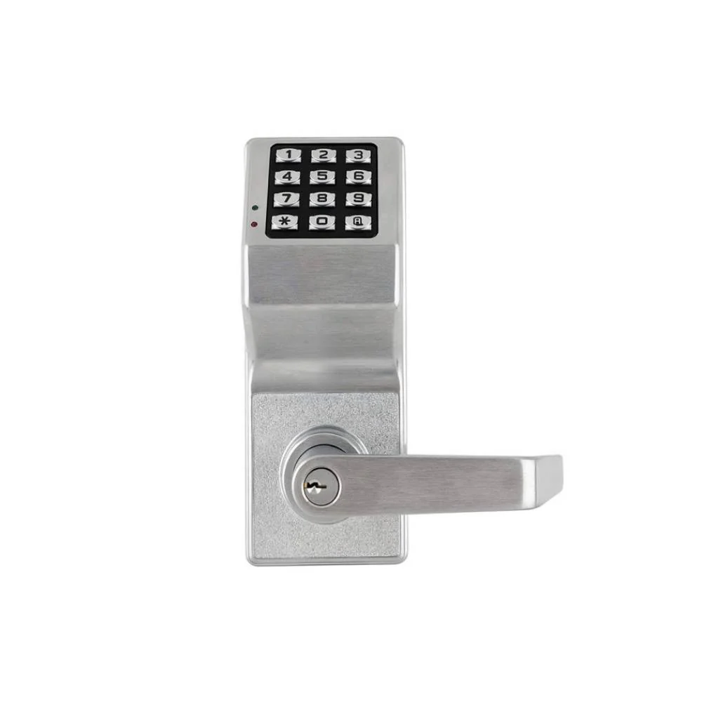 Alarm Lock - DL6100-26D - Trilogy Cylindrical Pushbutton Lock with Networx Wireless and Ethernet Feature - Satin Chrome Finish Questions & Answers