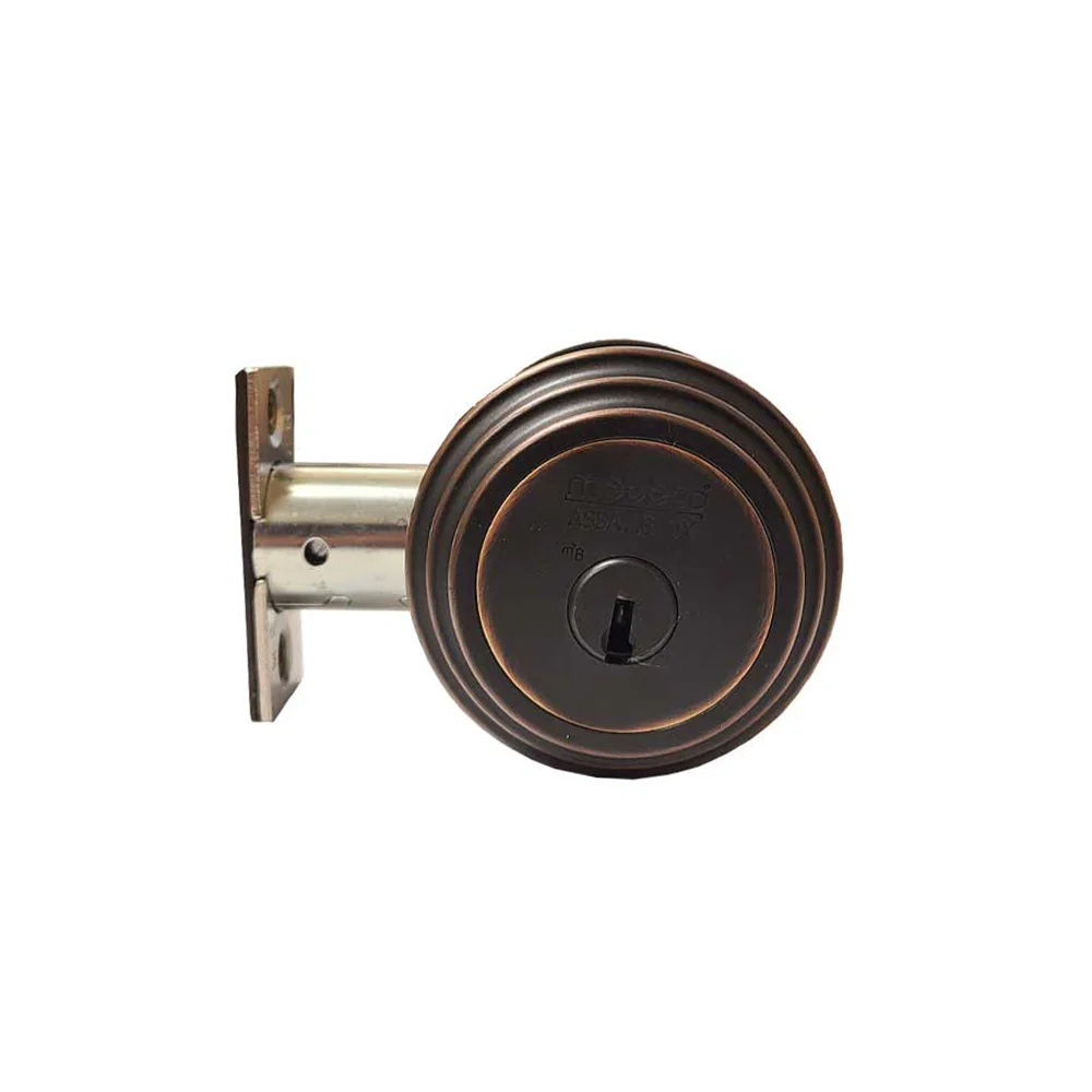 Medeco - 11R503J-10-DLT - Maxum Residential Deadbolt with 5 Pin DL Keyway Single Cylinder and 2 3/8 Backset - M3 BiLevel - 10 (Satin Brass Blackened) Questions & Answers
