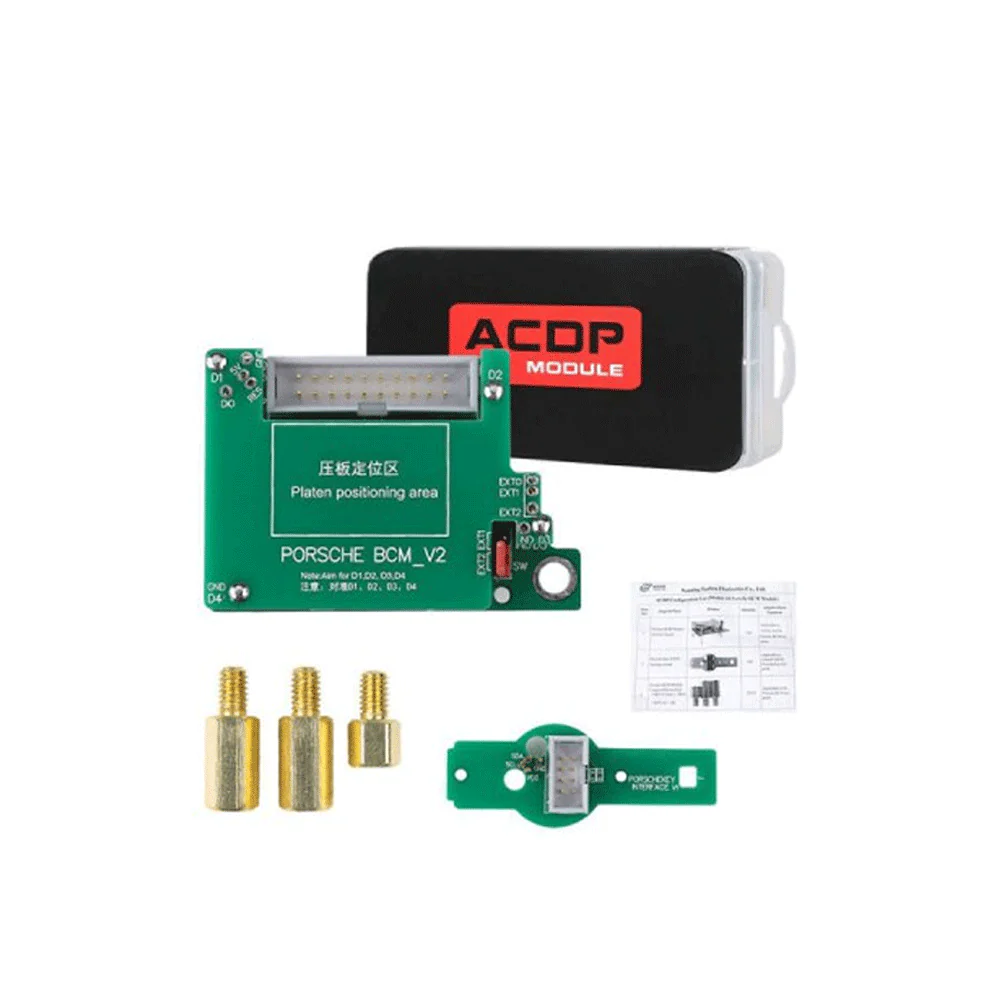 Yanhua ACDP Module 10 Porsche BCM Key Programming for Porsche 2010-2018 Add Key and All Keys Lost Key with License A900 Questions & Answers