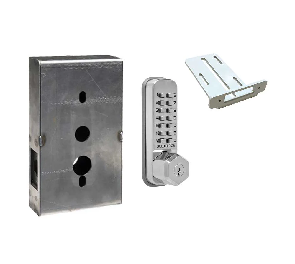 Codelocks CL255 Mechanical, Light Duty, Grade 2, Optional Finish, Tubular Mortise Latchbolt, Key Override Gate Box Kit Questions & Answers