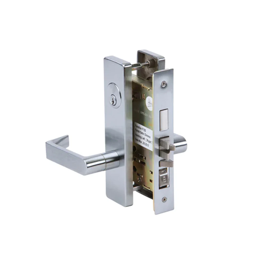 TELL ML138104 Heavy Duty Mortise Lock - Satin Chrome (US26D) - 2-3/4 Backset - Grade 1 - Entrance Questions & Answers