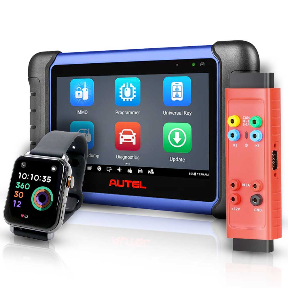 Autel MaxiIM IM508S Key Programming and Diagnostic Tool with G-BOX3 Key Programming Adapter and OTOFIX Programmable Smart Key Watch (Black) Questions & Answers