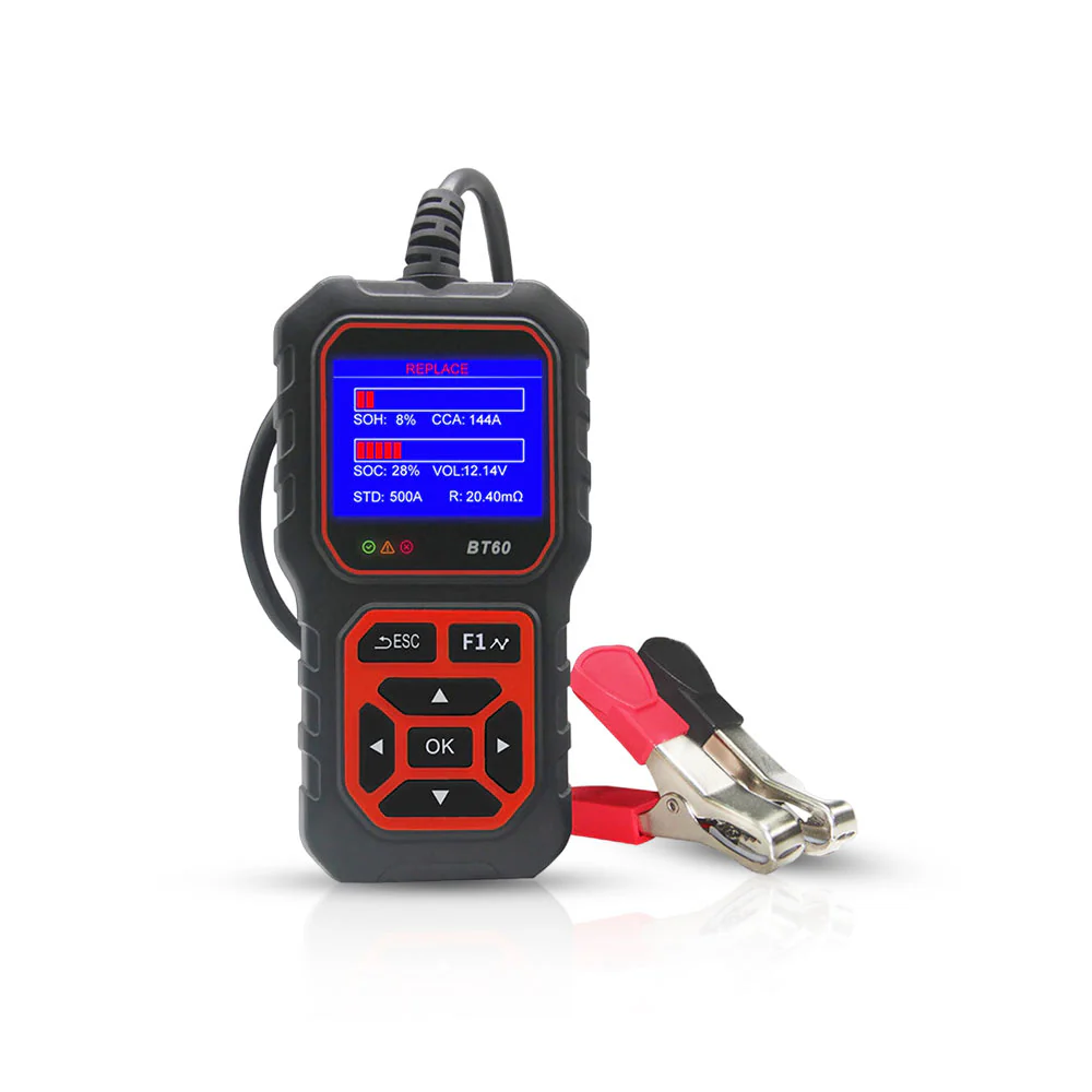 ECS AUTO PARTS BT60 Battery Tester 6V, 12V, 24V Car Digital Battery Analyzer Tool Questions & Answers