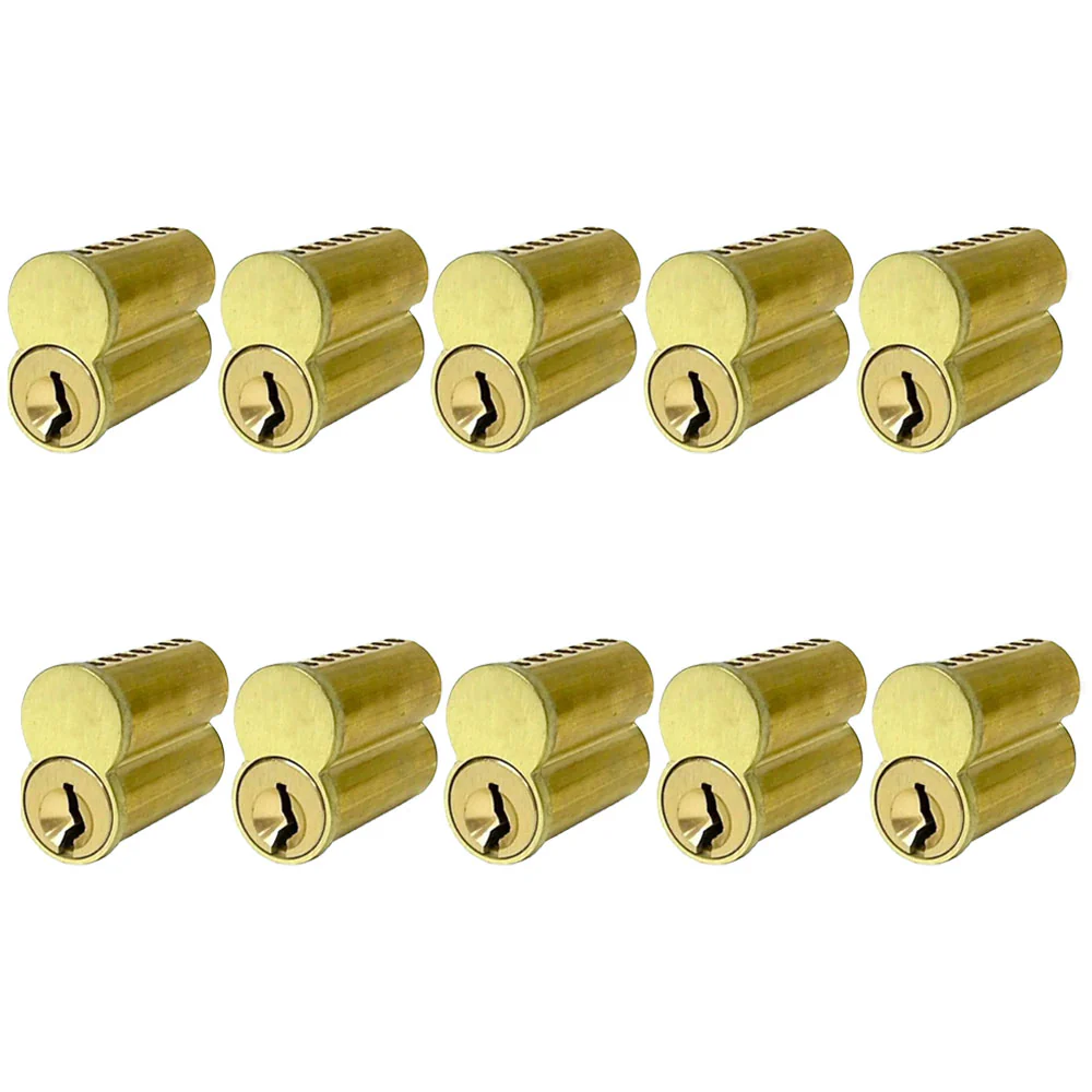 ECS HARDWARE - SFIC- Small Format 7-PIN - US26D Finish - Best A Keyway (10 Pack) Questions & Answers