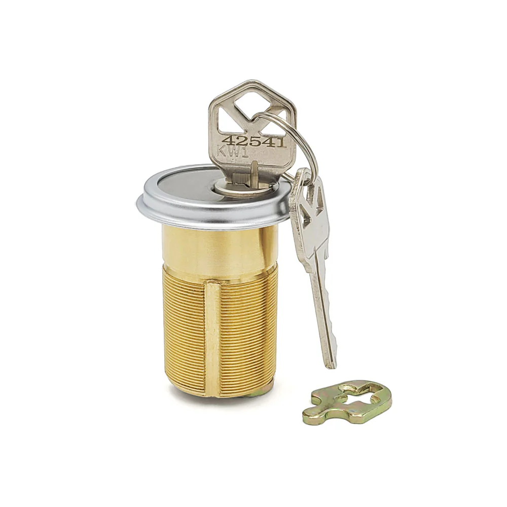 ECS HARDWARE - Durable Premium Mortise Cylinder - 2" 26D Satin Chrome KW1 Questions & Answers